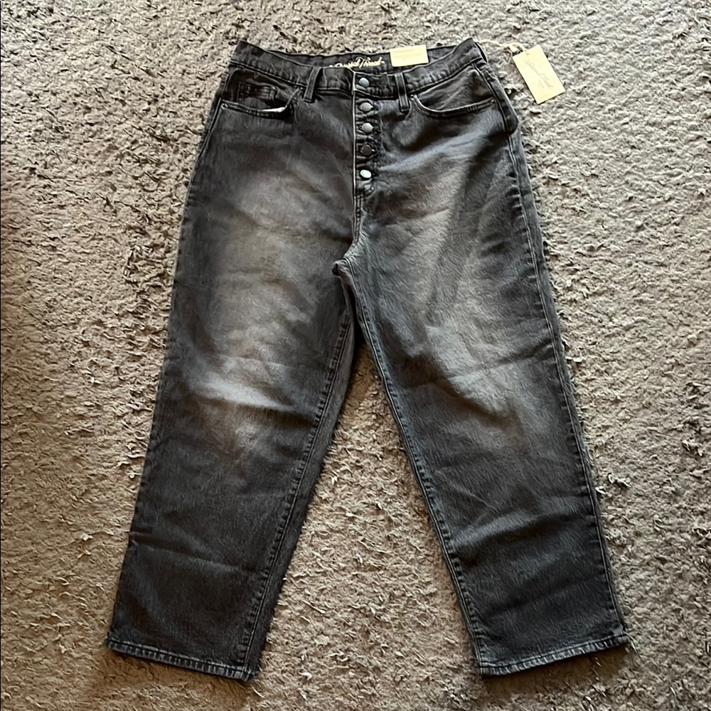 Universal Thread Button fly Jeans